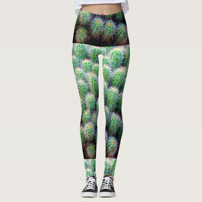 Kaktusgrün Leggings (Vorderseite)