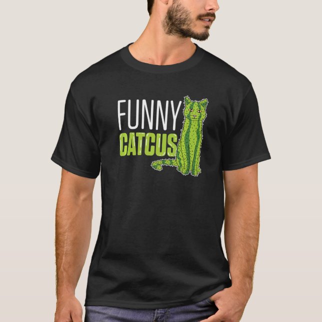 Kaktuskatzenmutter T-Shirt (Vorderseite)