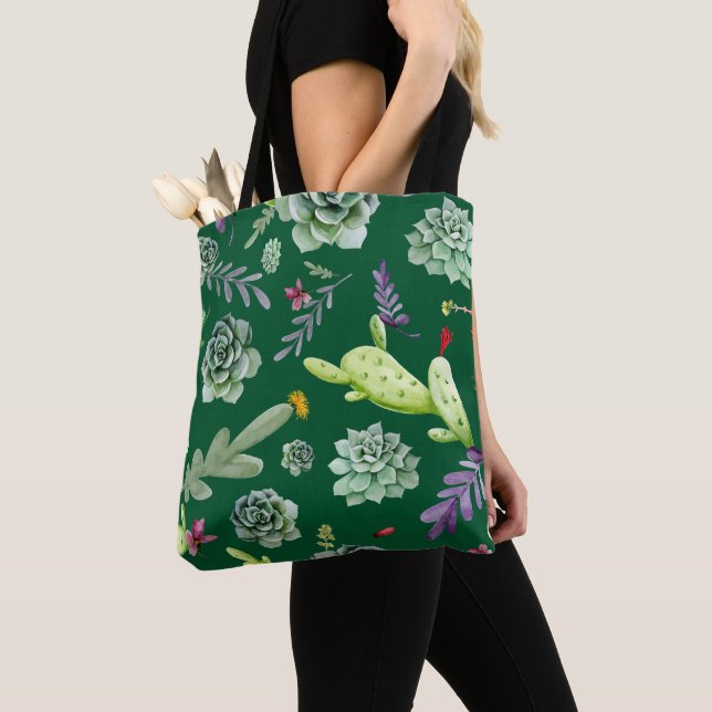 Kaktusmuster 3 tasche (Von Nahem)