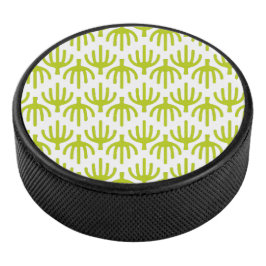 Kaktusmuster Eishockey Puck