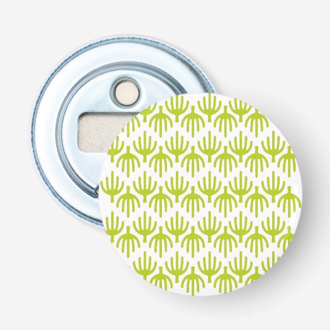 Kaktusmuster Flaschenöffner (Vorderseite)