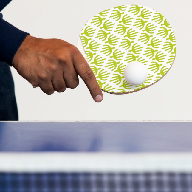 Kaktusmuster Tischtennis Schläger (InSitu)