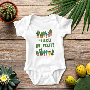 Kaktuspflanzen stachelig aber hübsches Baby-Body Baby Strampler