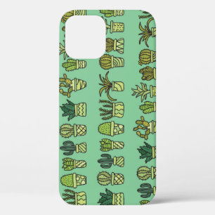 Kaktussammlung: Handgezeichnetes Doodle-Set. Case-Mate iPhone Hülle