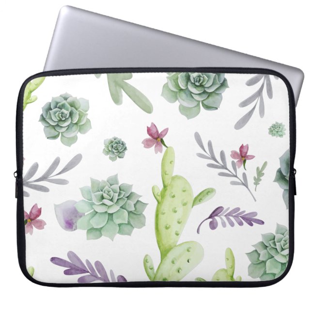 Kaktusvarietät Laptopschutzhülle (Vorderseite)
