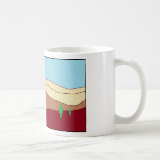 Kaktuswüste Vista Kaffeetasse