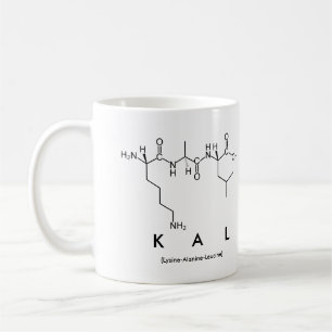 Kal Peptid-Namen-Tasse Kaffeetasse