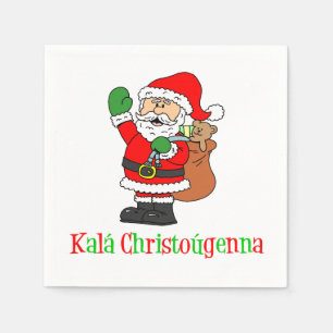 Kala Christougenna griechische Serviette