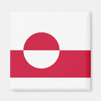 Kalaallit Nunaat - Grønland - grönländische Flagge Magnet
