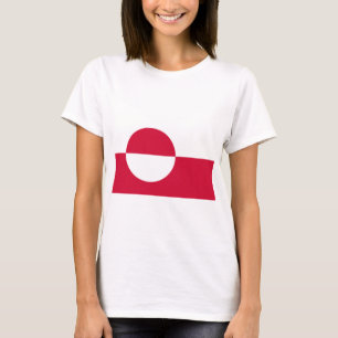 Kalaallit Nunaat - Grønland - grönländische Flagge T-Shirt