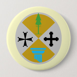 Kalabrien, Italien Button