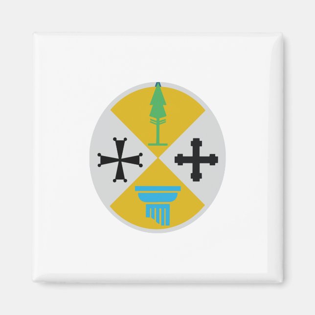 Kalabrien Italien Magnet (Vorne)