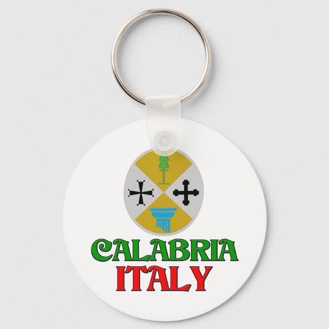 Kalabrien Italien Schlüsselanhänger (Vorderseite)