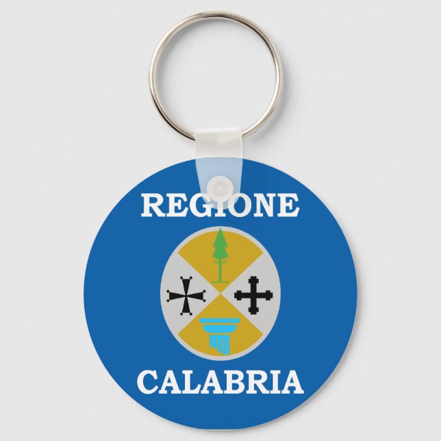 Kalabrien, Italien Schlüsselanhänger (Vorderseite)