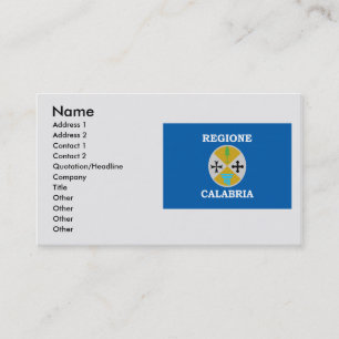 Kalabrien, Italien Visitenkarte