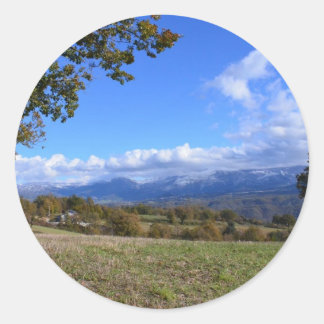 Kalabrien Runder Aufkleber