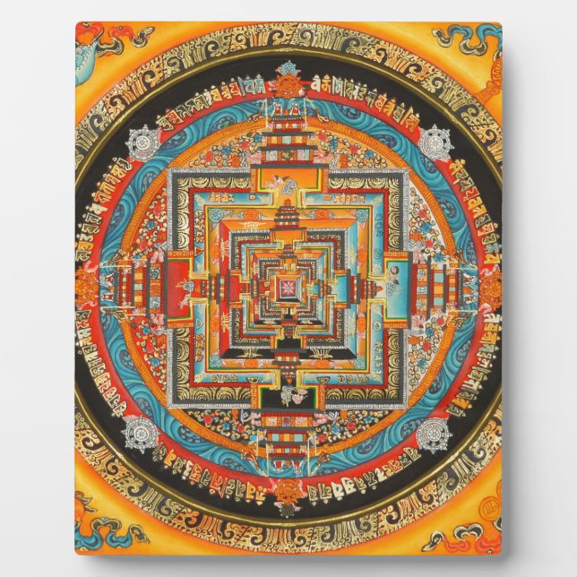 KALACHAKRA ESOTERIC MANDALA III FOTOPLATTE (Vorderseite)