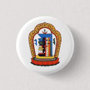 Kalachakra Mantra tibetisch-buddhistisch Button