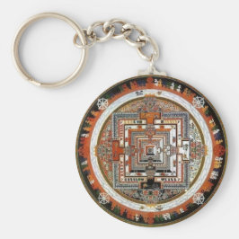 Kalachakra Sand Mandala Schlüsselanhänger