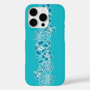 Kalaheo Hawaiianischer Hibiskus Tapa iPhone 16 Pro Hülle
