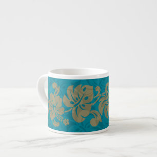 Kalakaua Hawaiian Hibiskus-Rand KL303 Espressotasse