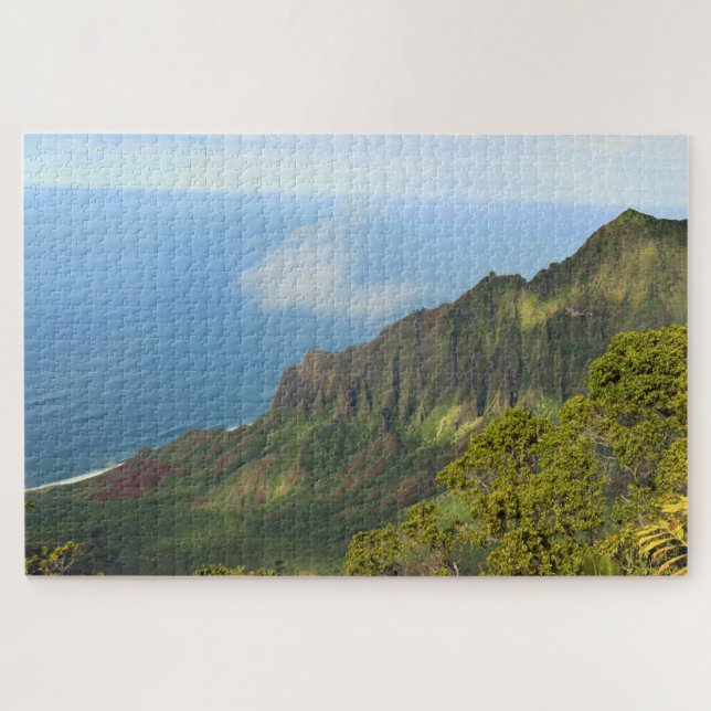 Kalalalu Overlook - Kauai, Hawaii - 20x30 -1014 pc (Horizontal)