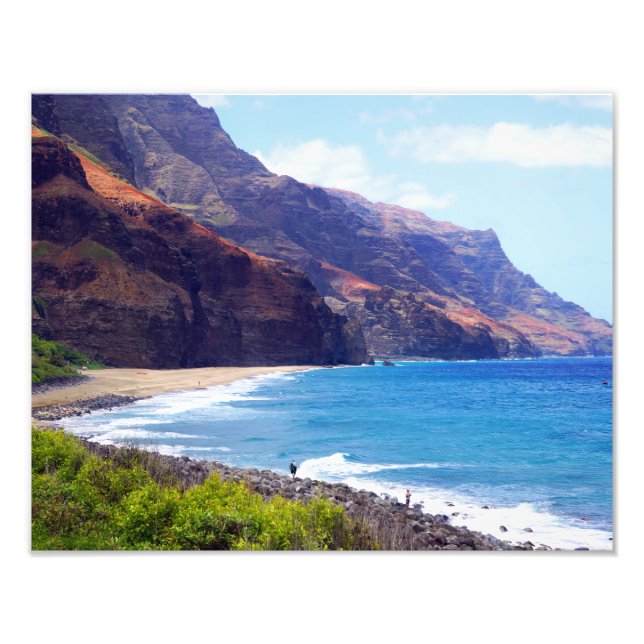 Kalalau Fischer Fotodruck (Vorne)