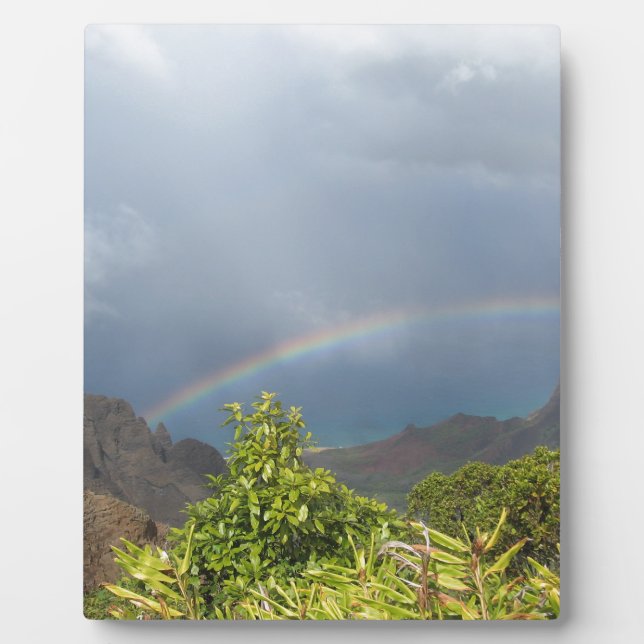 Kalalau Rainbow Fotoplatte (Vorderseite)