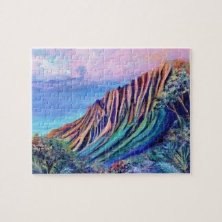Kalalau Valley Kauai Rainbow Imaginaire Puzzle