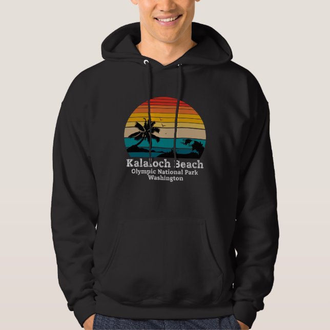 Kalaloch Beach Olympic National Park - Washington Hoodie (Vorderseite)