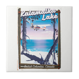 Kalamalka-See, British Columbia Kanada Fliese