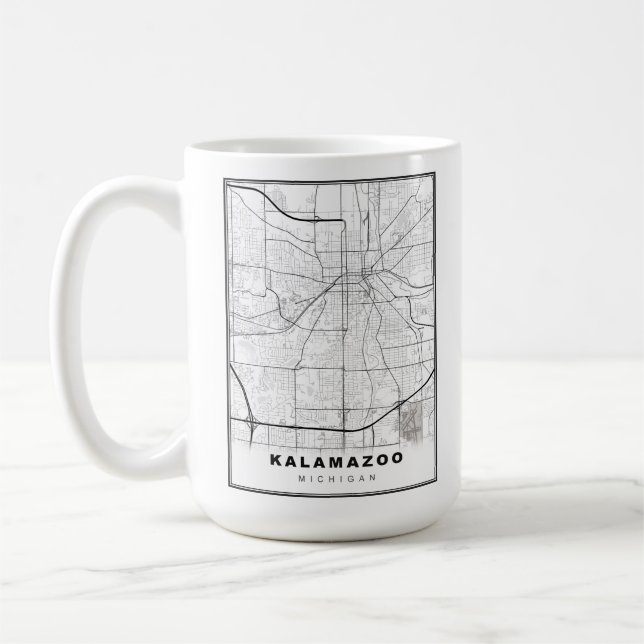 Kalamazoo Map Kaffeetasse (Links)