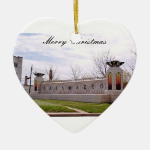 Kalamazoo Weihnachtsverzierung Keramikornament