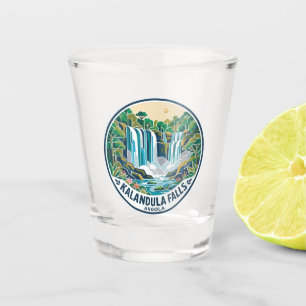Kalandula-Fälle Angola Schnapsglas