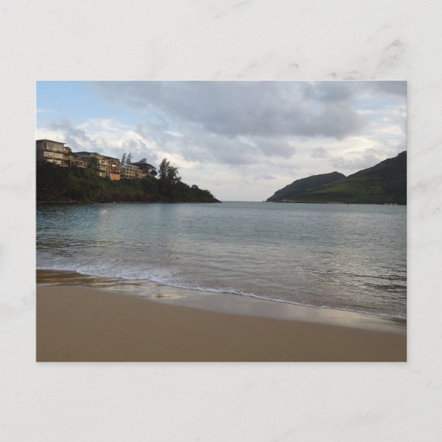 Kalapaki Bay in Kauai, Hawaii Postkarte (Vorderseite)