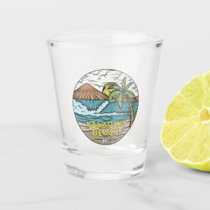 Kalapaki Beach Hawaii Vintag Schnapsglas