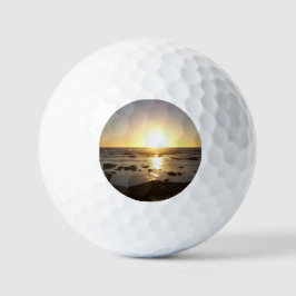 Kalbarri Beach Sunset Golfball
