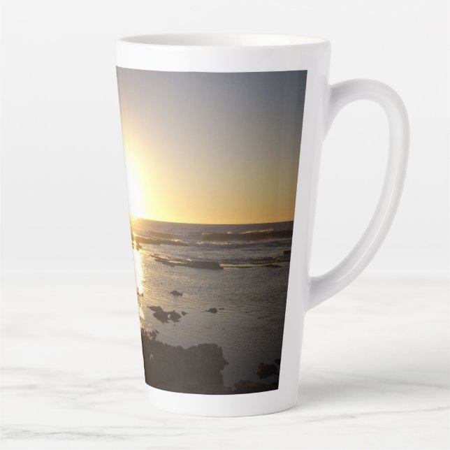 Kalbarri Beach Sunset Latte Mugs (Droite)