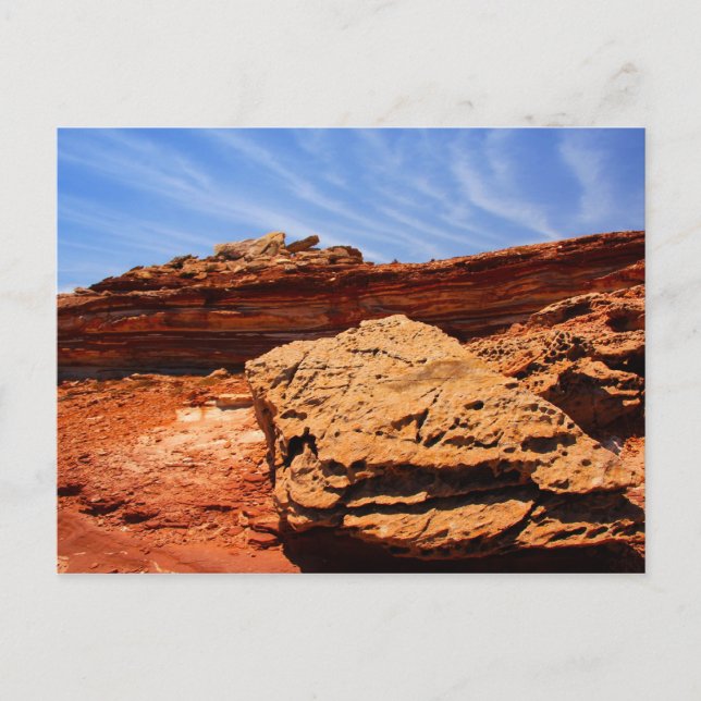 Kalbarri Schluchten Postkarte - Western Australien (Vorderseite)