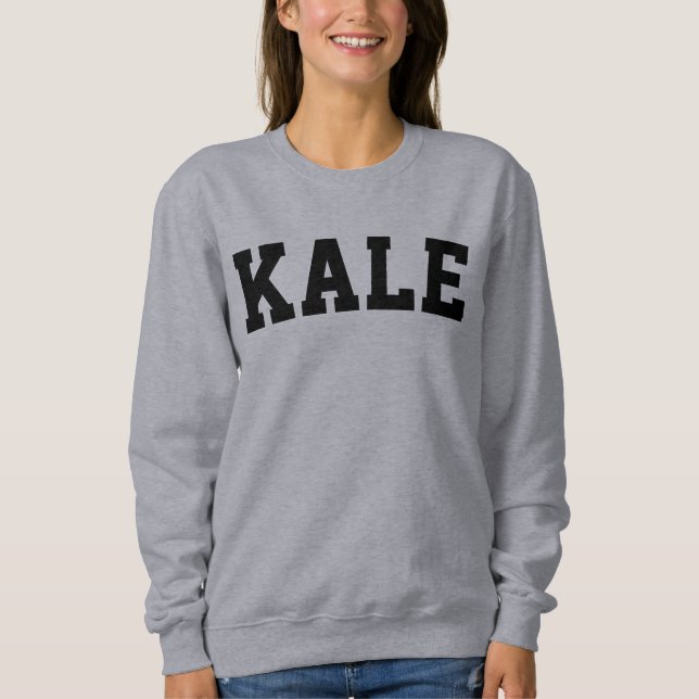 Kale-Gray-Sweatshirt Sweatshirt (Vorderseite)