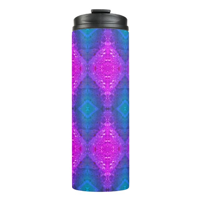 Kale Ikat 4 Miami Thermosbecher (Vorderseite)