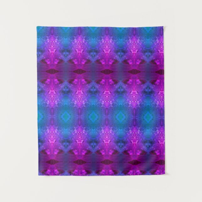 Kale Ikat 8 Miami Wandteppich (Vorderseite)