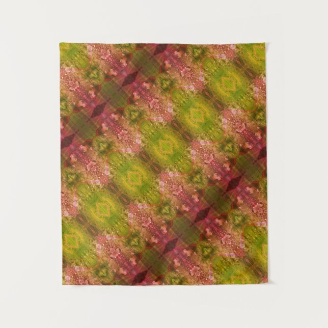 Kale Ikat 8 x 1974 Angled Wandteppich (Vorderseite)