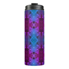 Kale Ikat Too Gothic Thermosbecher