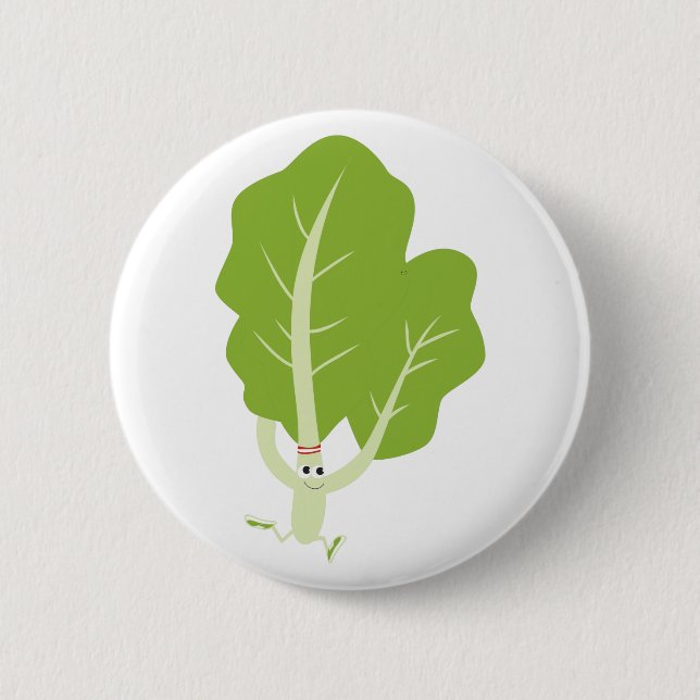 Kale-Läufer Button (Vorderseite)