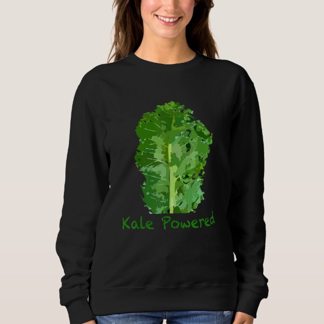 Kale Powered Sweatshirt (Vorderseite)