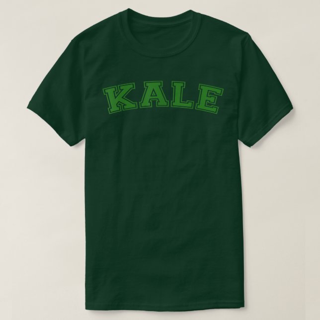 Kale Vegetarian Vegan Eat Kale Tee  (Design vorne)