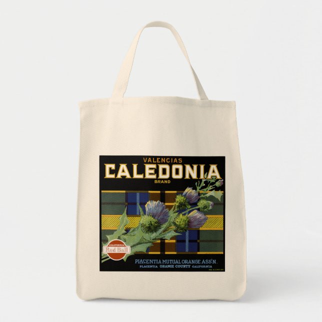 Kaledonia Orange Label Tragetasche (Vorne)