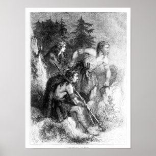 Kaledonianer oder Picts Poster