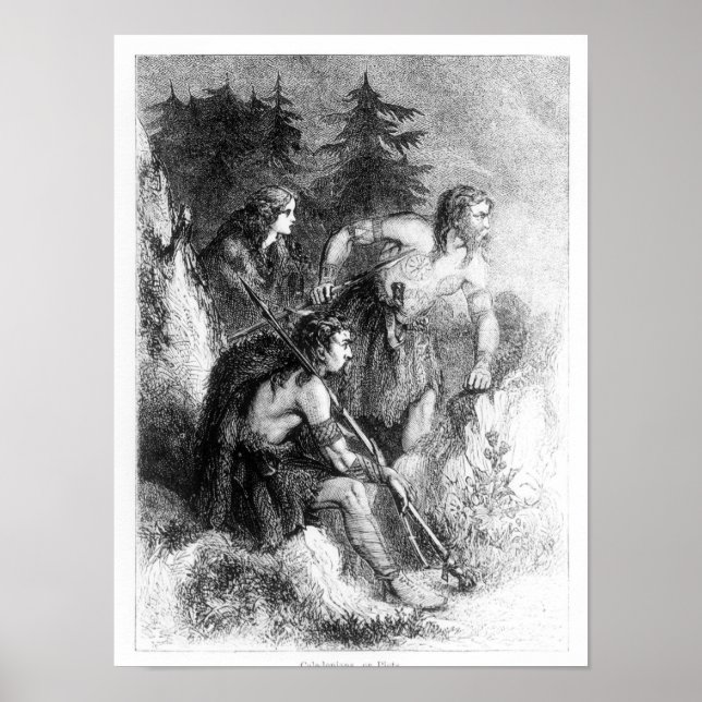 Kaledonianer oder Picts Poster (Vorne)